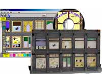 Window Designs for Model Train buildings